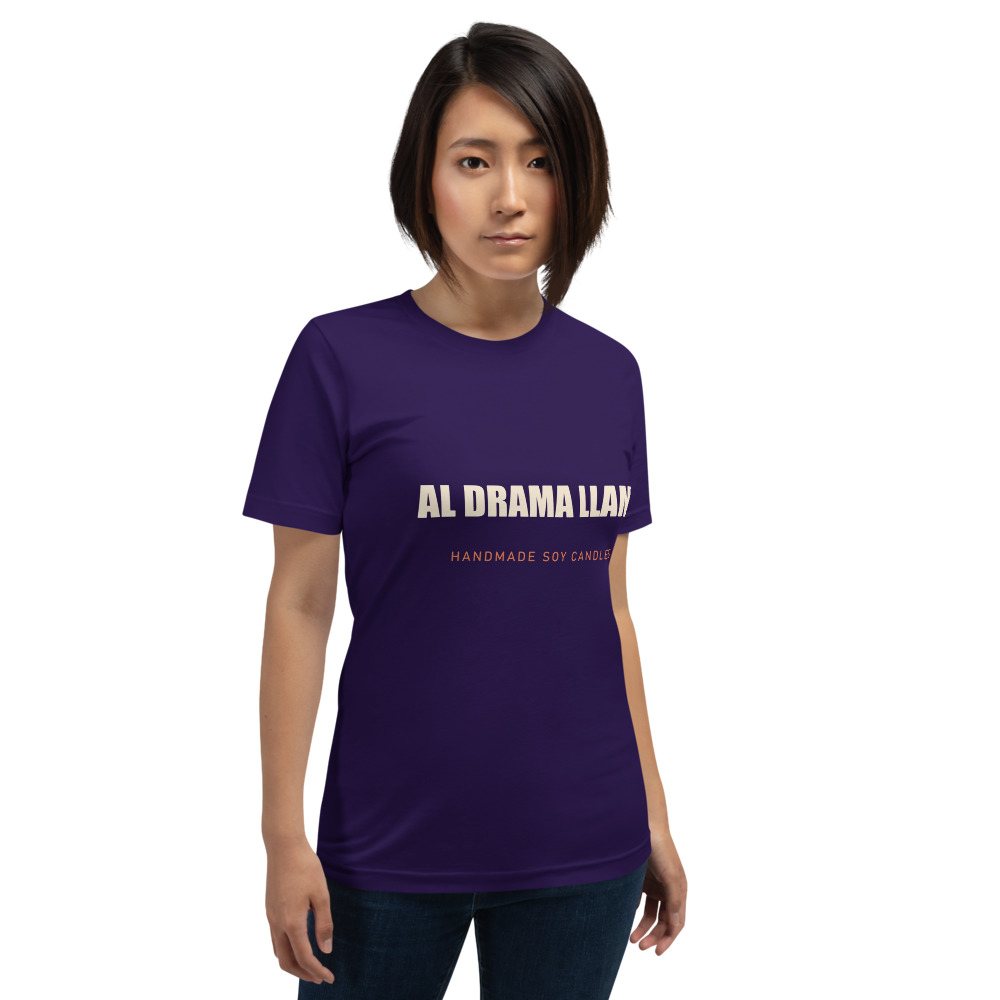 Al Drama Llama Wordmark Tee Front
