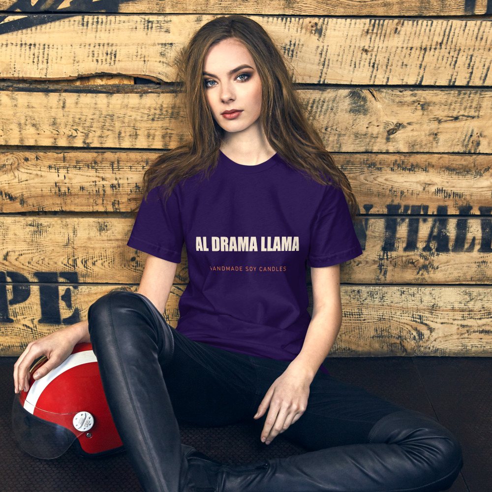 Al Drama Llama Wordmark Tee Front