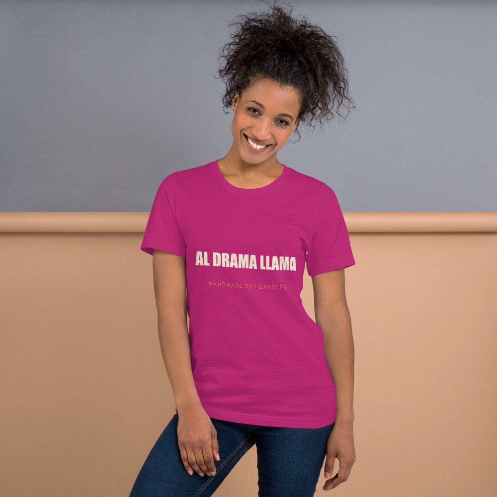 Al Drama Llama Wordmark Tee Front