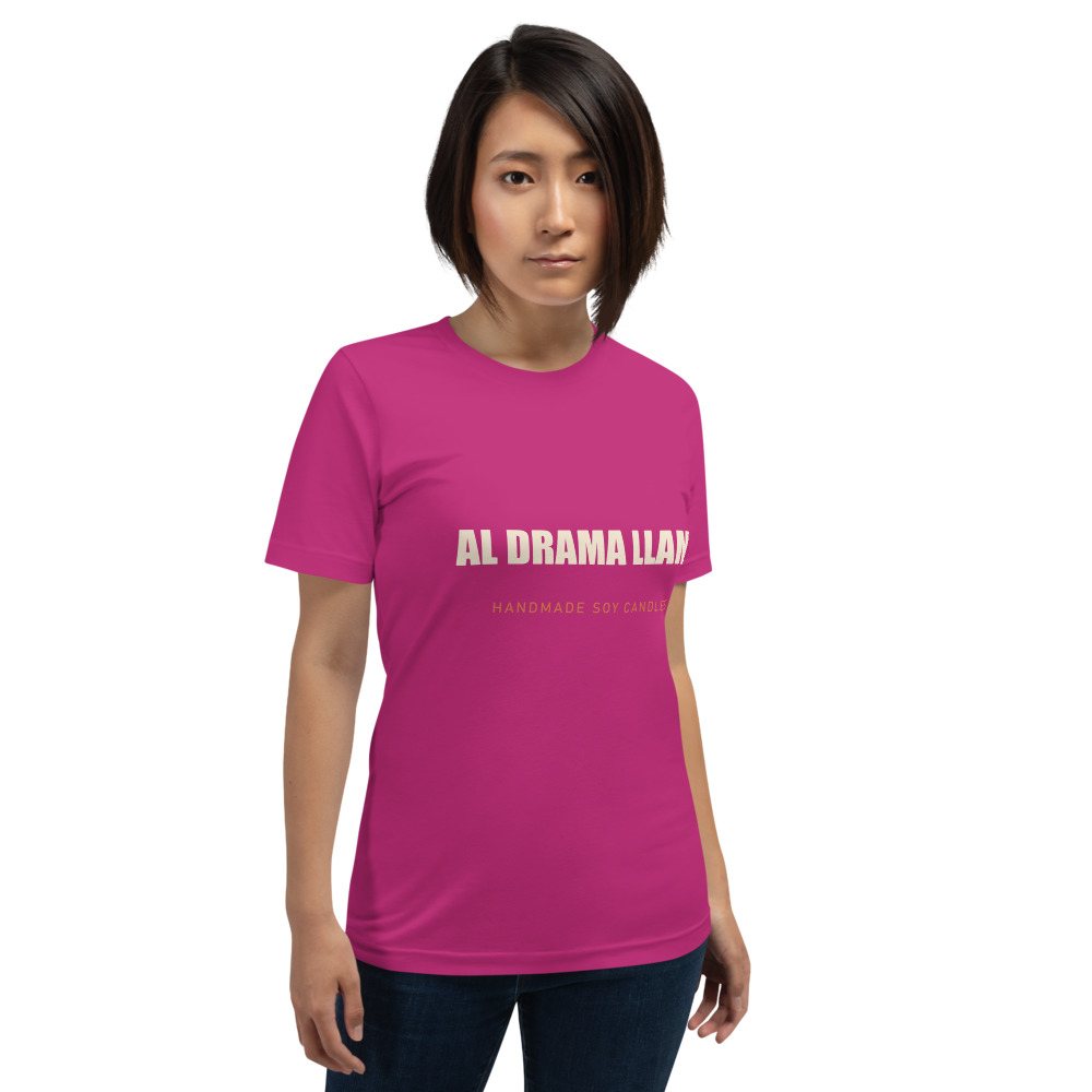 Al Drama Llama Wordmark Tee Front