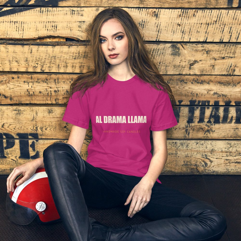 Al Drama Llama Wordmark Tee Front