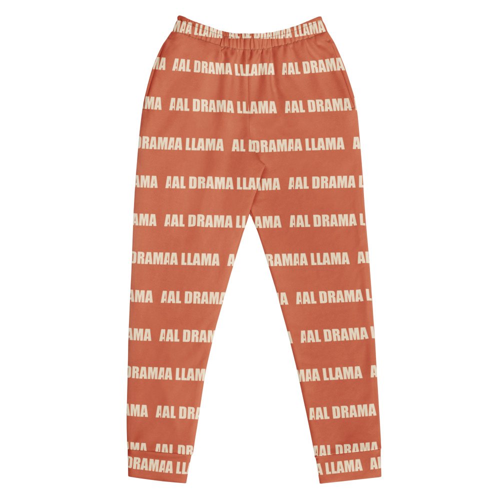 Al Drama Llama Wordmark Joggers in White