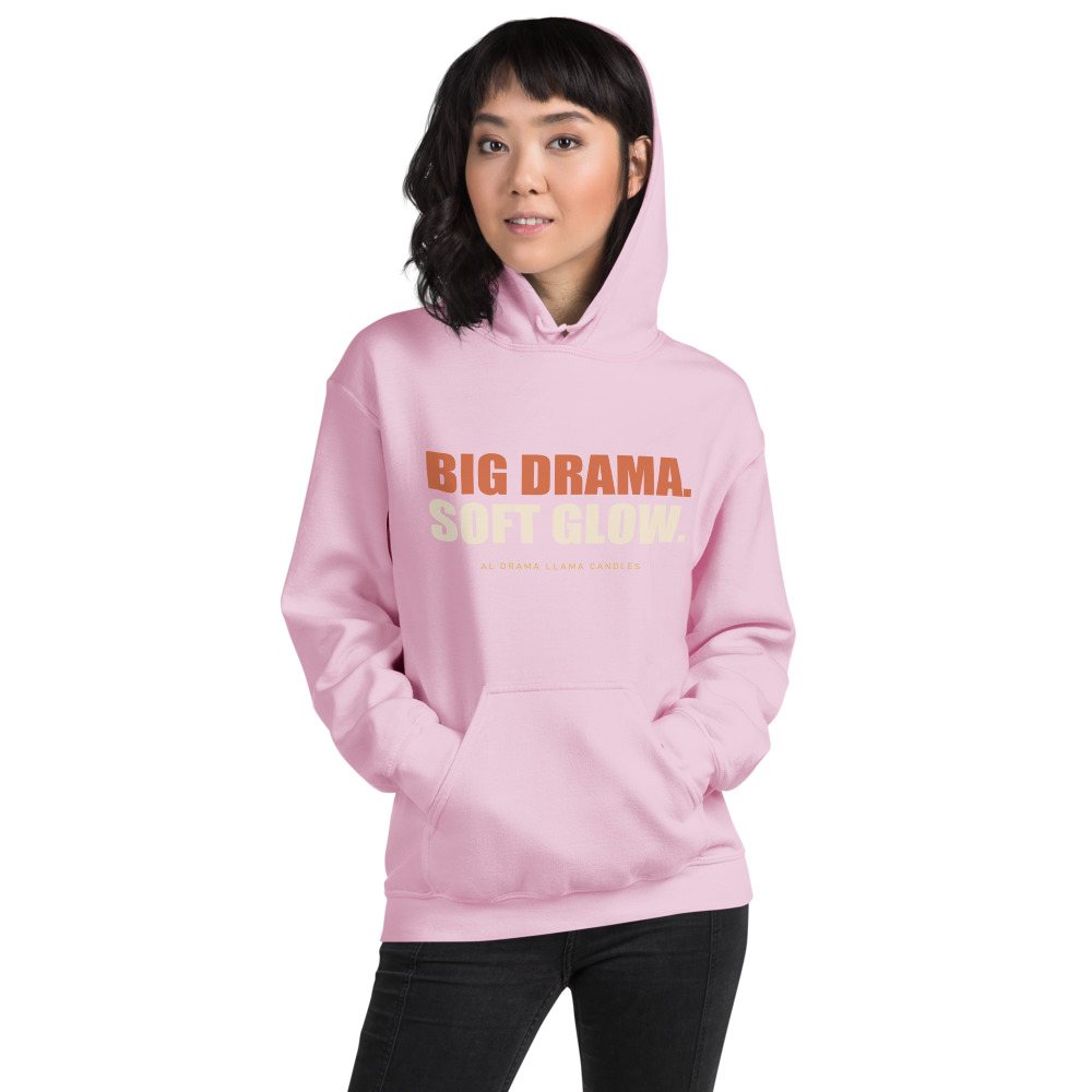 Al Drama Llama Big Drama Hoodie Front