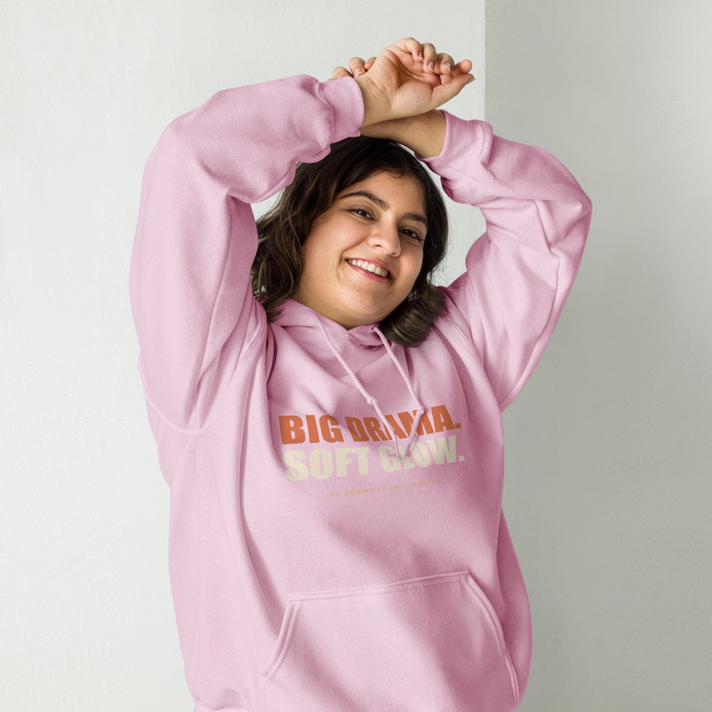 Al Drama Llama Big Drama Hoodie Front