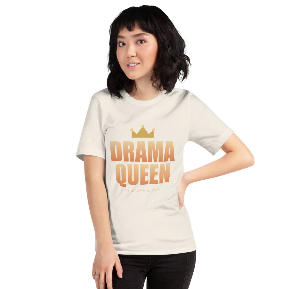 Al Drama Llama Drama Queen Tee Front