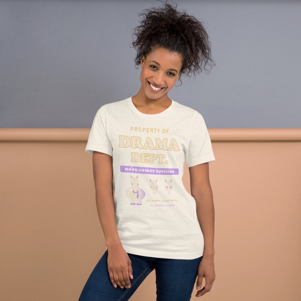 Al Drama Llama Property Of Drama Dept Llama Dept. Tee