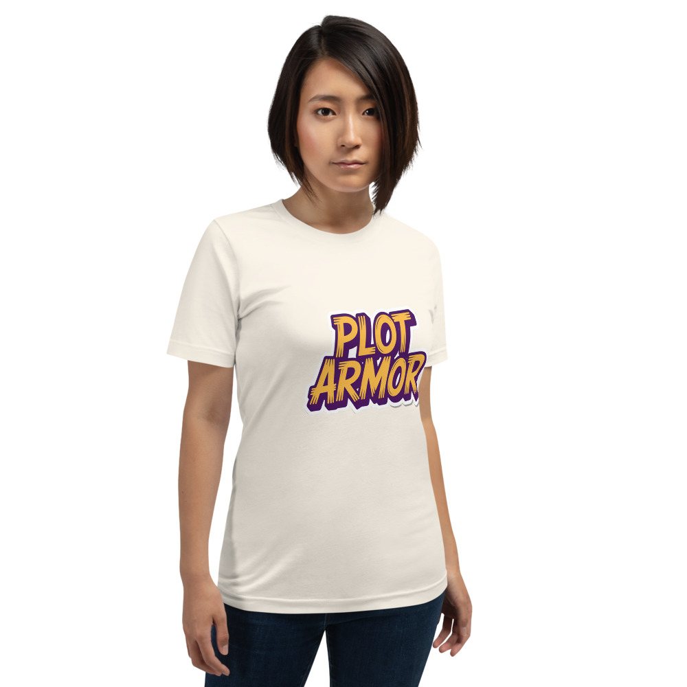 Al Drama Llama Plot Armor Tee Front