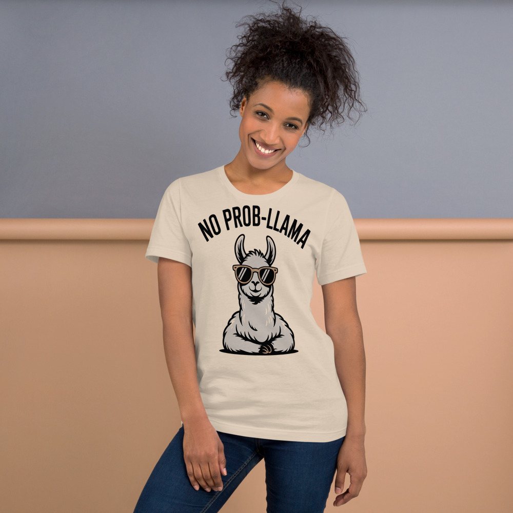 Al Drama Llama No Prob-Llama Tee