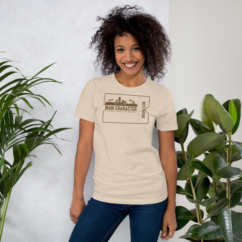 Al Drama Llama Main Character Ticket Tee
