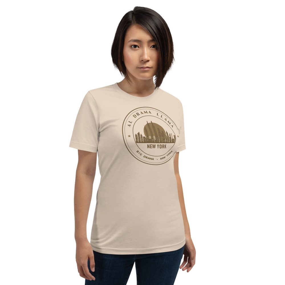 Al Drama Llama New York Crest Tee Front