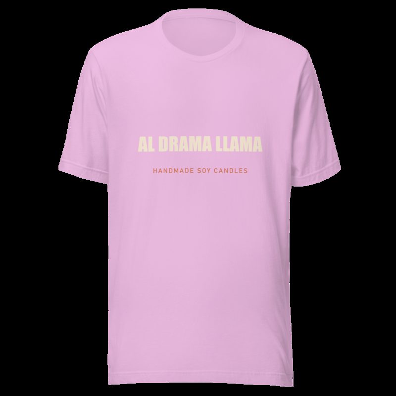 Al Drama Llama Wordmark Tee Lilac