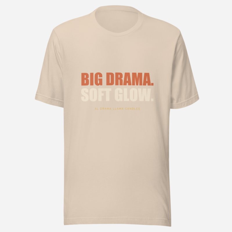 Al Drama Llama Big Drama Tee Soft Cream