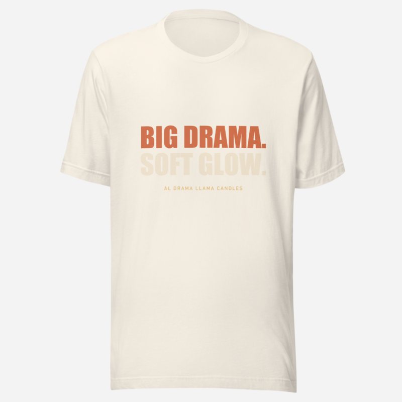 Al Drama Llama Big Drama Tee Vintage White