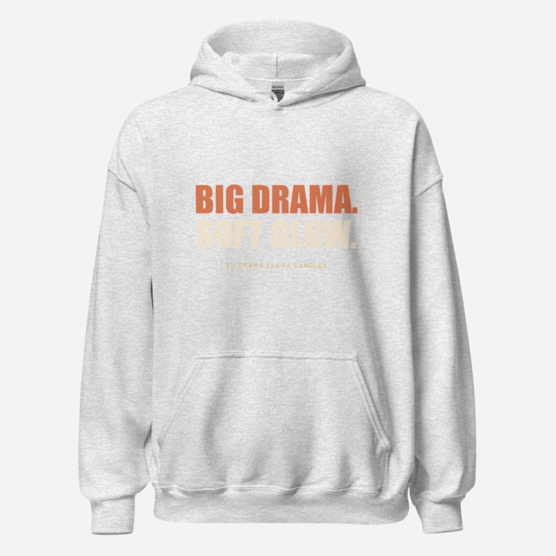 Al Drama Llama Big Drama Hoodie Ash
