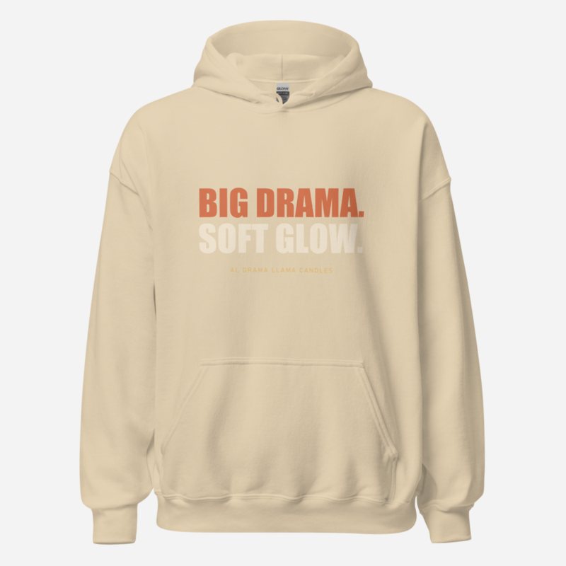 Al Drama Llama Big Drama Hoodie Sand