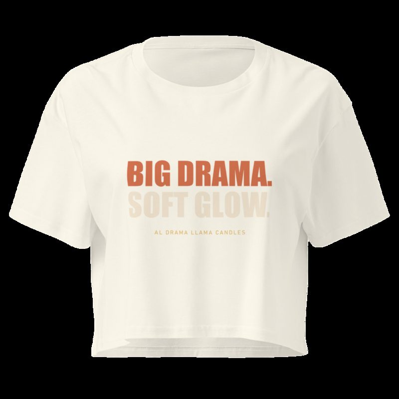 Al Drama Llama Big Drama Crop Top