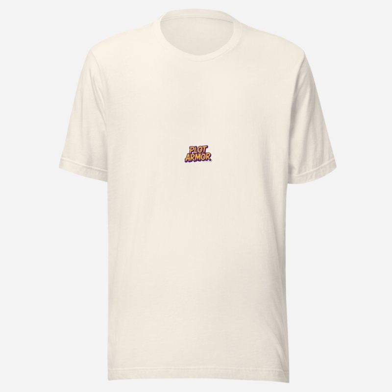 Al Drama Llama Plot Armor Tee Vintage White