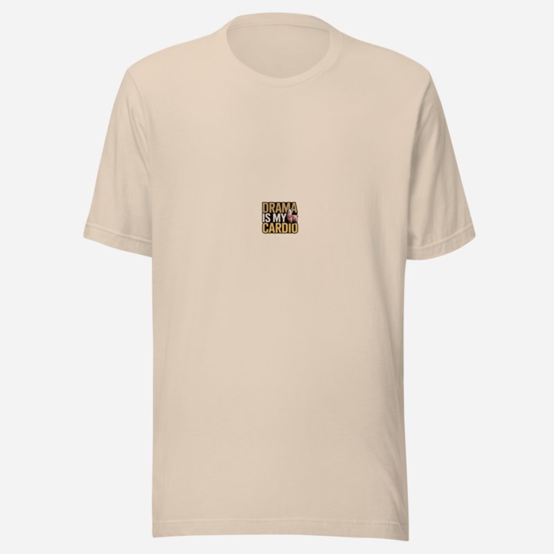 Al Drama Llama Drama Is My Cardio Tee Soft Cream