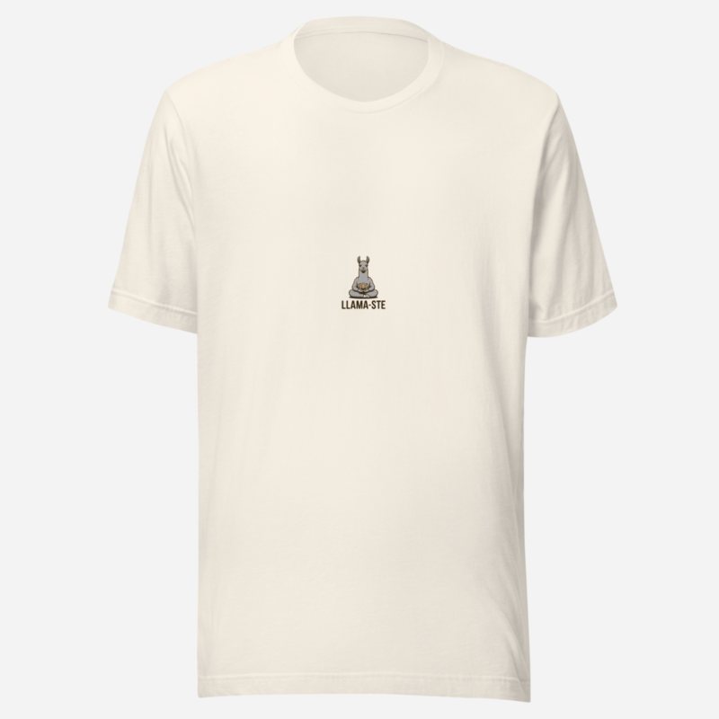 Al Drama Llama Llama-Ste Tee in Vintage White