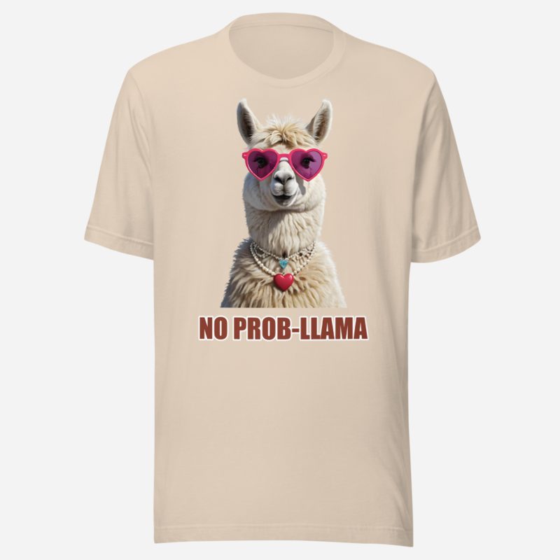 Al Drama Llama No Prob-Llama Pearls Tee