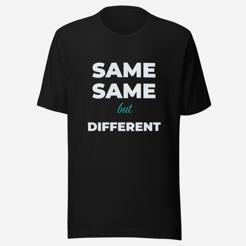 Actual Twin Same Same But Different Tee
