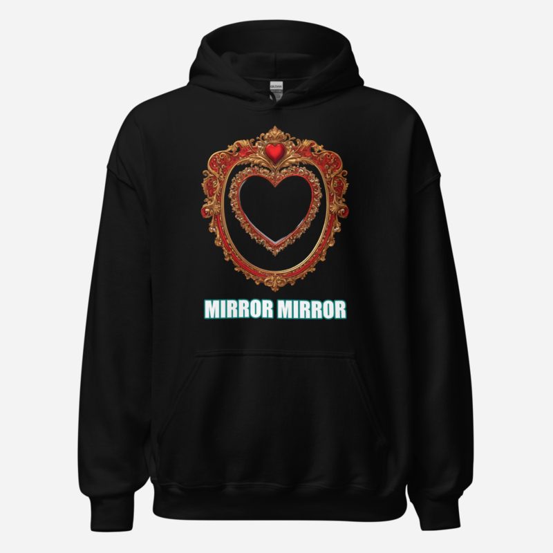 Actual Twin Mirror Mirror Hoodie in Black
