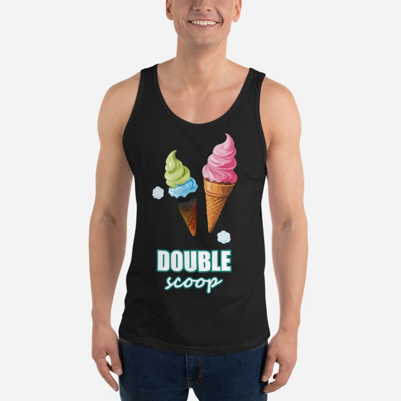 Actual Twin Double Scoop Ice Cream Tank