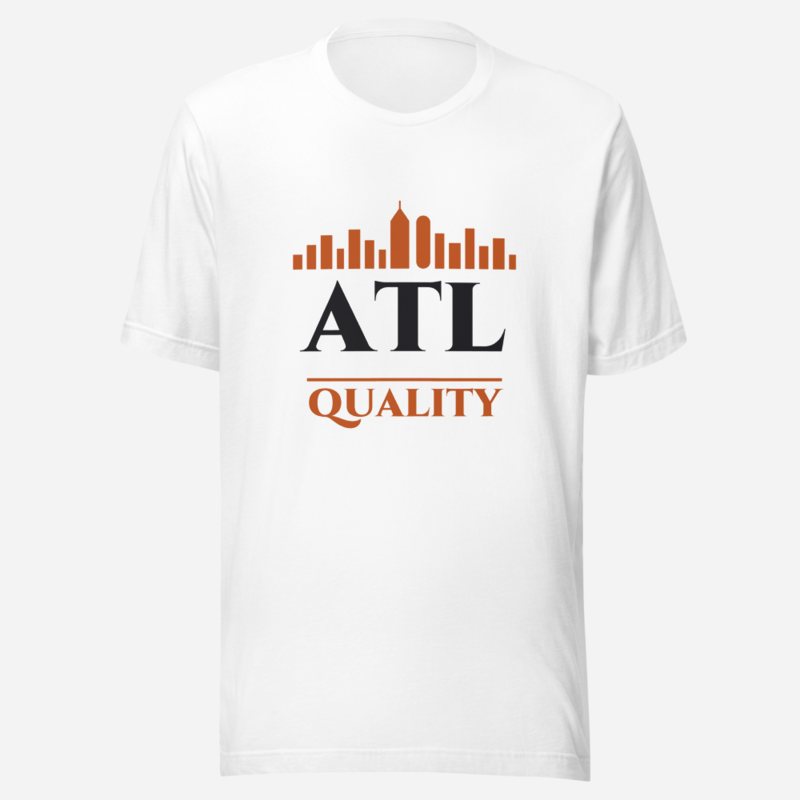ATL Quality Skyline Logo Tee White