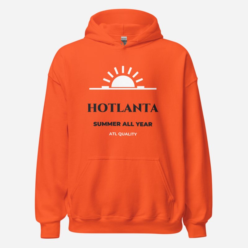 ATL Quality Hotlanta Hoodie Orange