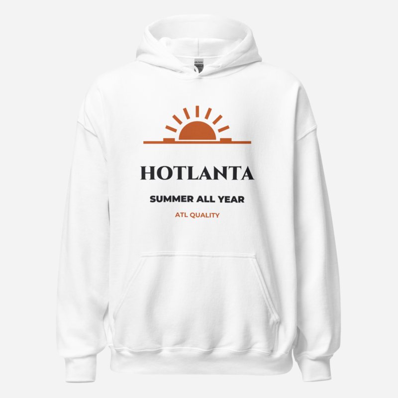 ATL Quality Hotlanta Hoodie White