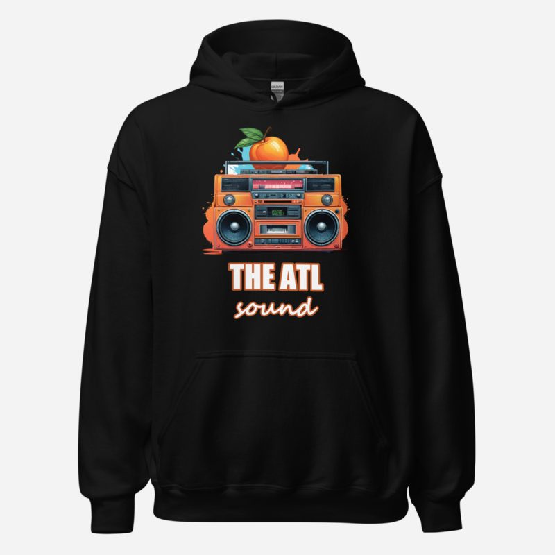 ATL Quality The Atl Sound Boombox Peach Hoodie