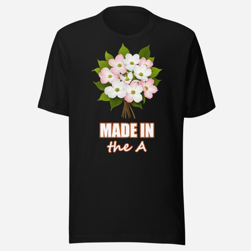 ATL Quality Made In The A Dogwood Tee in Black