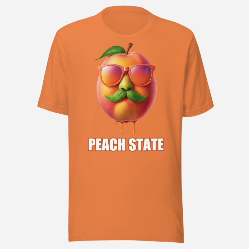 ATL Quality Peach State Tee Burnt Orange