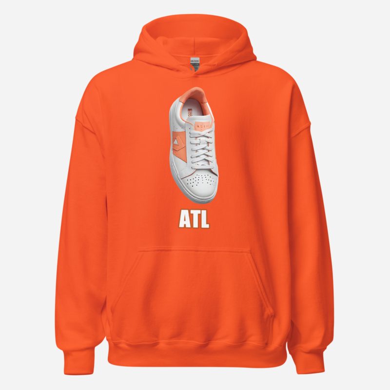 ATL Quality Atl Sneaker Peach Hoodie Orange
