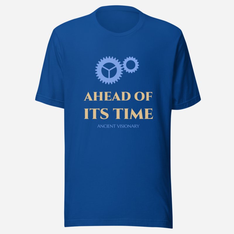 Ancient Visionary Ahead Of Its Time Tee True Royal