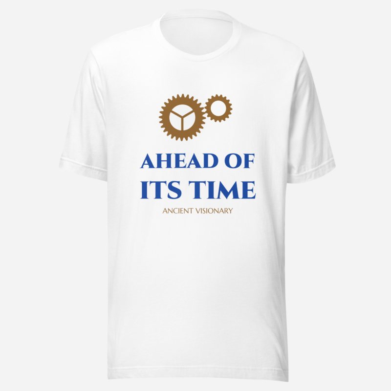 Ancient Visionary Ahead Of Its Time Tee in White