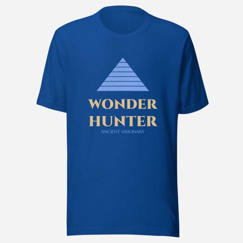 Ancient Visionary Wonder Hunter Tee True Royal