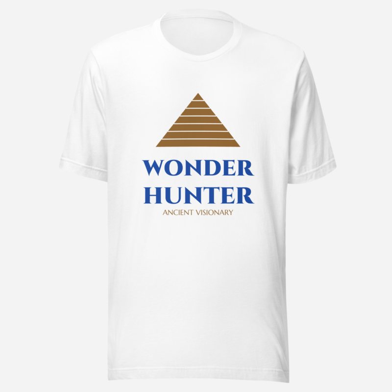 Ancient Visionary Wonder Hunter Tee in White
