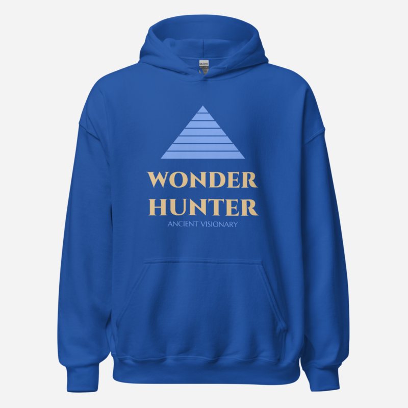 Ancient Visionary Wonder Hunter Hoodie in Royal