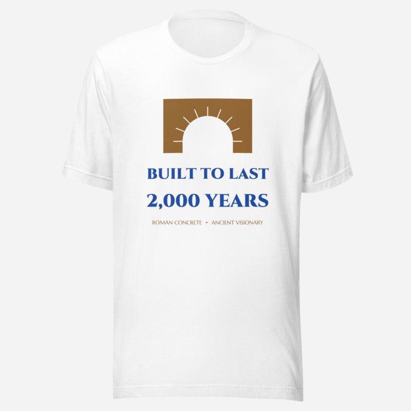 Ancient Visionary Built To Last Tee in White