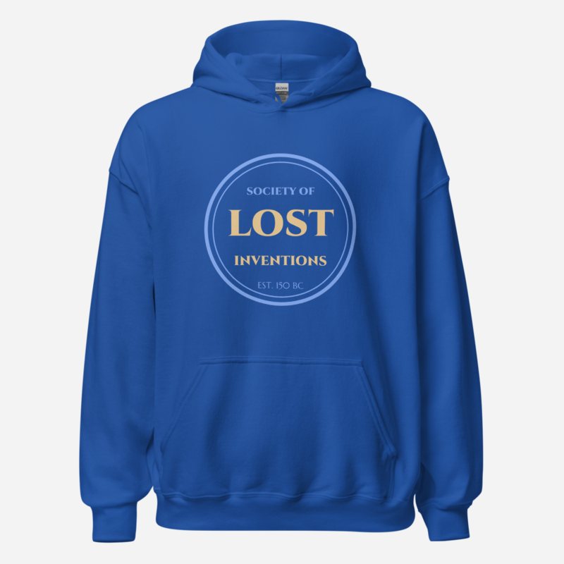 Ancient Visionary Society Of Lost Inventions Hoodie in Royal