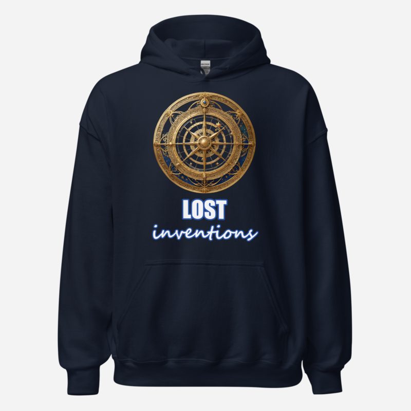 Ancient Visionary Lost Inventions Astrolabe Hoodie