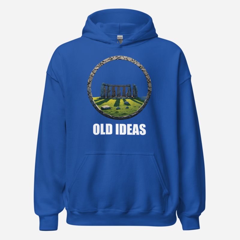 Ancient Visionary Old Ideas Stonehenge Hoodie Royal