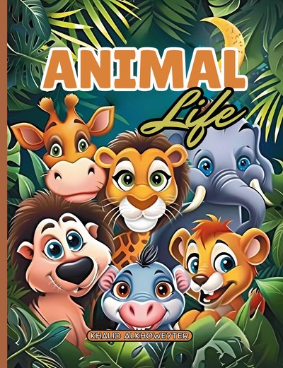 Animal Life: Coloring Book for Kids - book cover