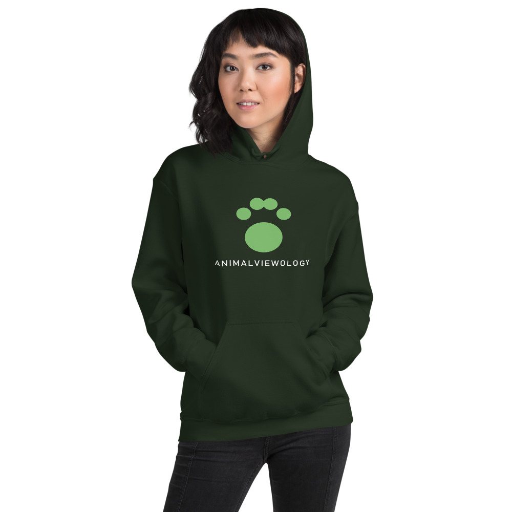 AnimalViewology Paw Hoodie Front
