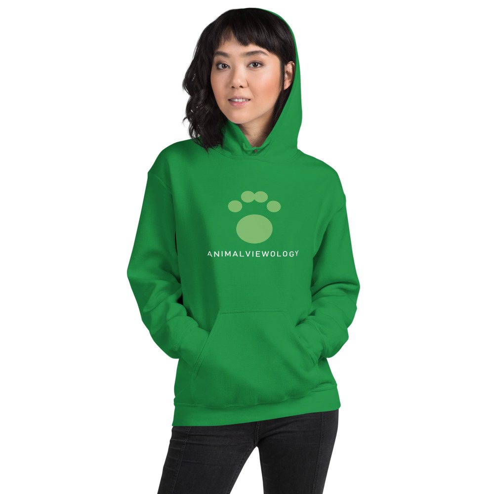 AnimalViewology Paw Hoodie Front