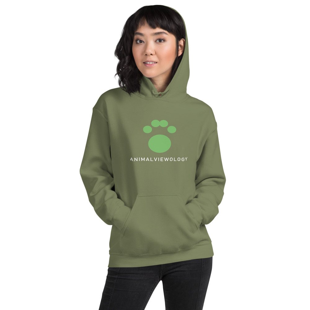 AnimalViewology Paw Hoodie Front