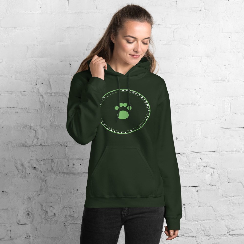 AnimalViewology Badge Hoodie