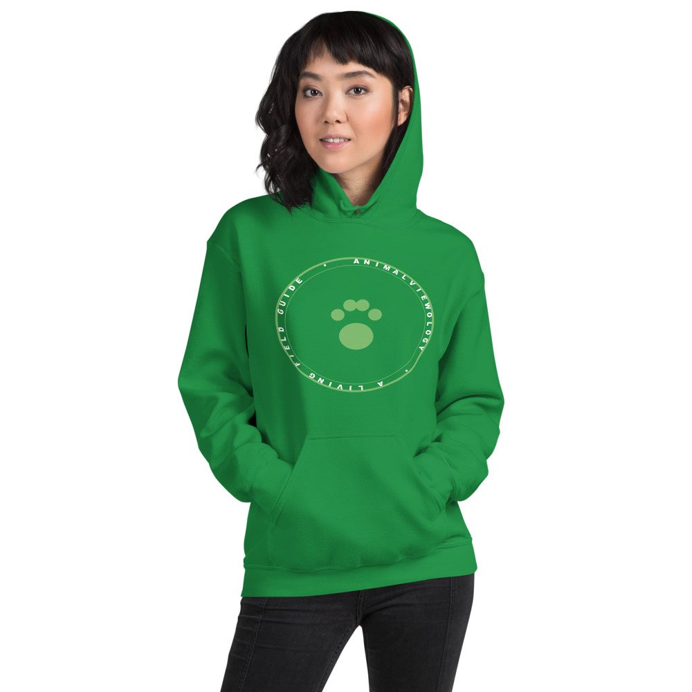 AnimalViewology Badge Hoodie Front