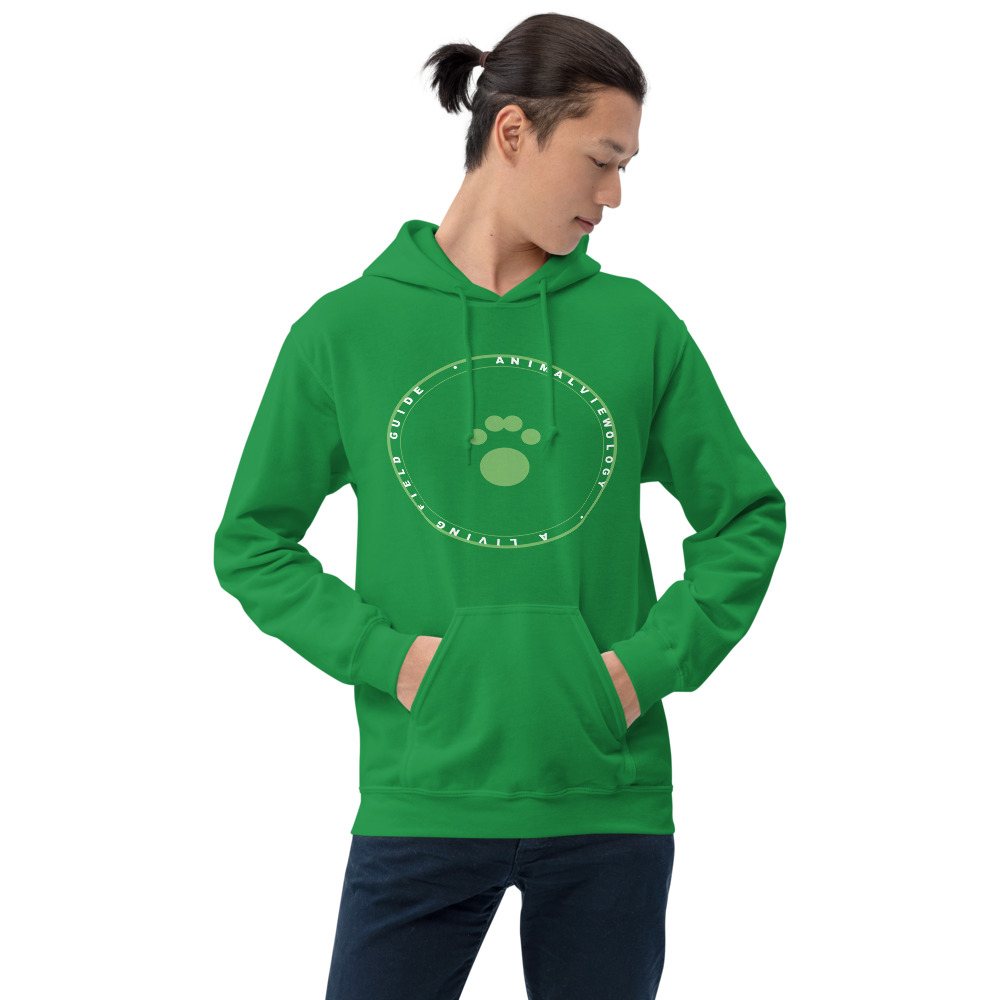 AnimalViewology Badge Hoodie Front